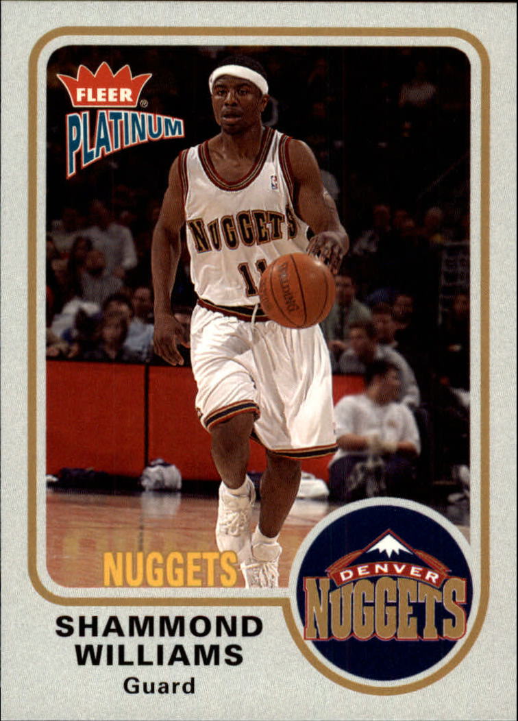 2002-03 Fleer Platinum #87 Shammond Williams
