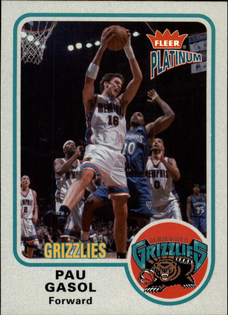 2002-03 Fleer Platinum #131 Pau Gasol