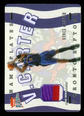 2002-03 Fleer Platinum Nameplates #VC Vince Carter/545
