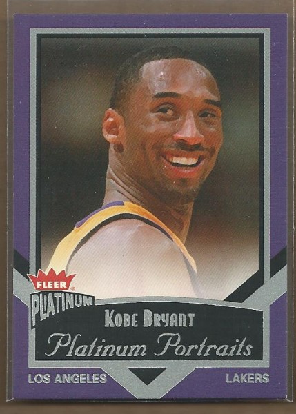 2002-03 Fleer Platinum Portraits #13PP Kobe Bryant