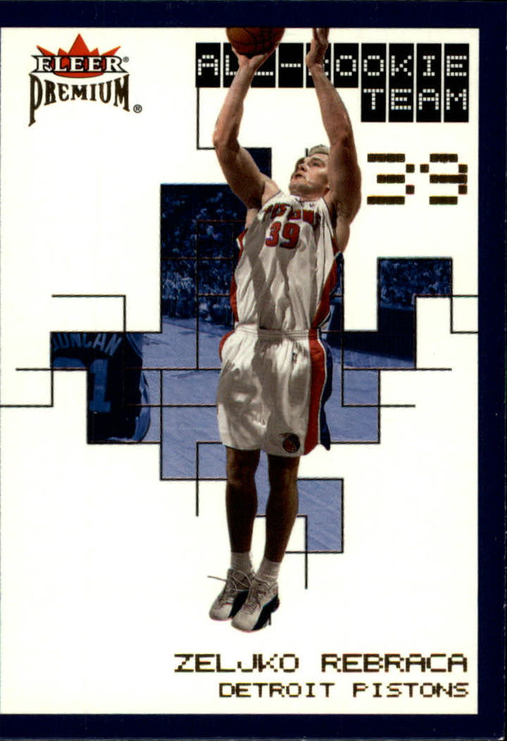 2002-03 Fleer Premium #25 Zeljko Rebraca