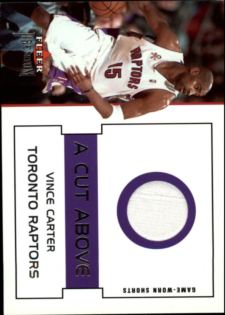 2002-03 Fleer Premium A Cut Above #2 Vince Carter