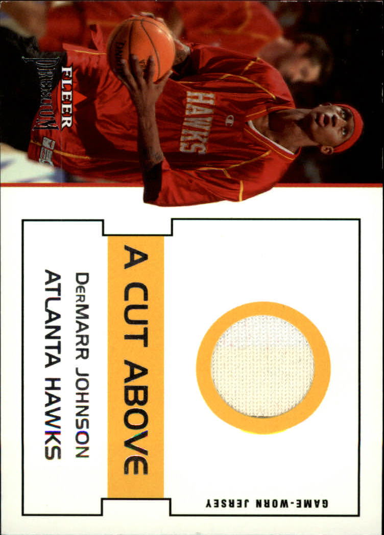 2002-03 Fleer Premium A Cut Above #5 DerMarr Johnson/250