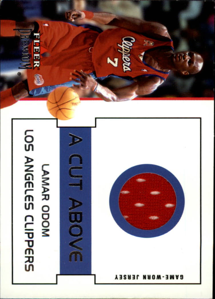 2002-03 Fleer Premium A Cut Above #7 Lamar Odom