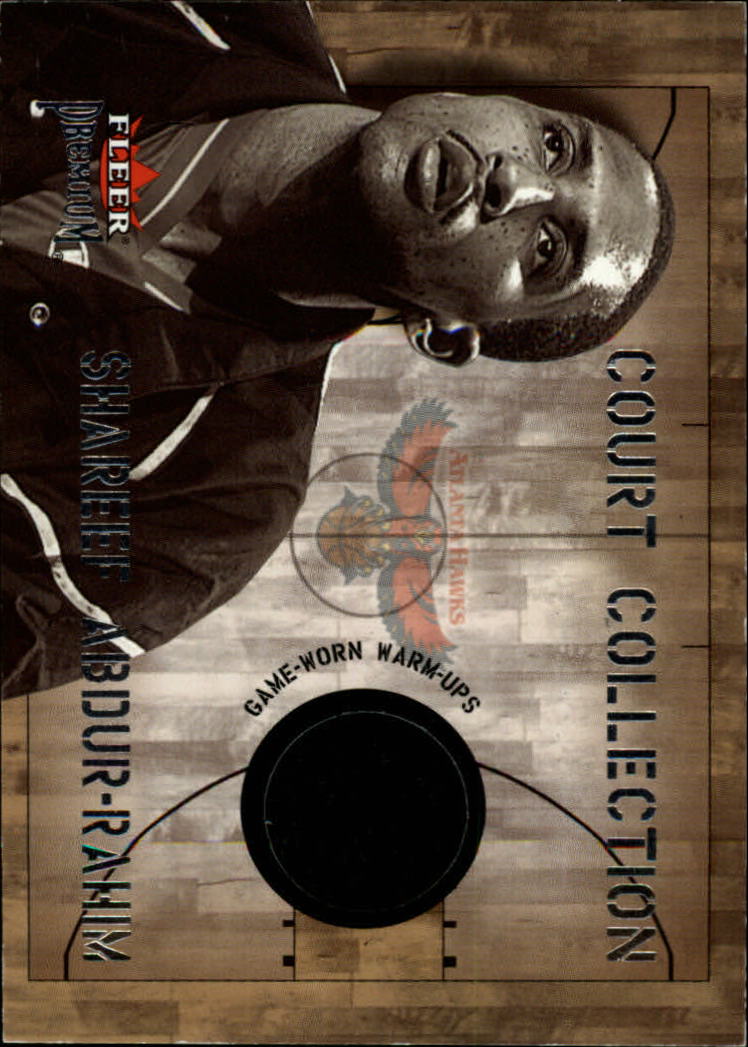 2002-03 Fleer Premium Court Collection #1 Shareef Abdur-Rahim
