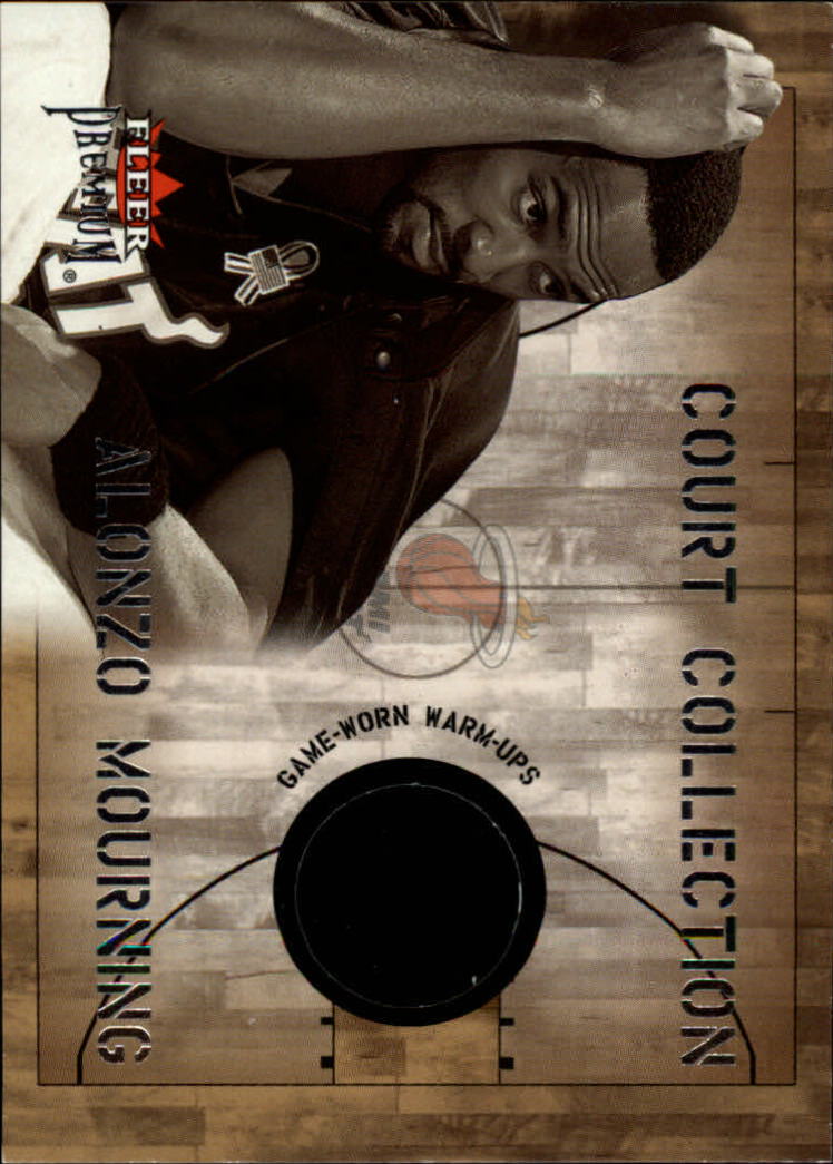 2002-03 Fleer Premium Court Collection #6 Alonzo Mourning