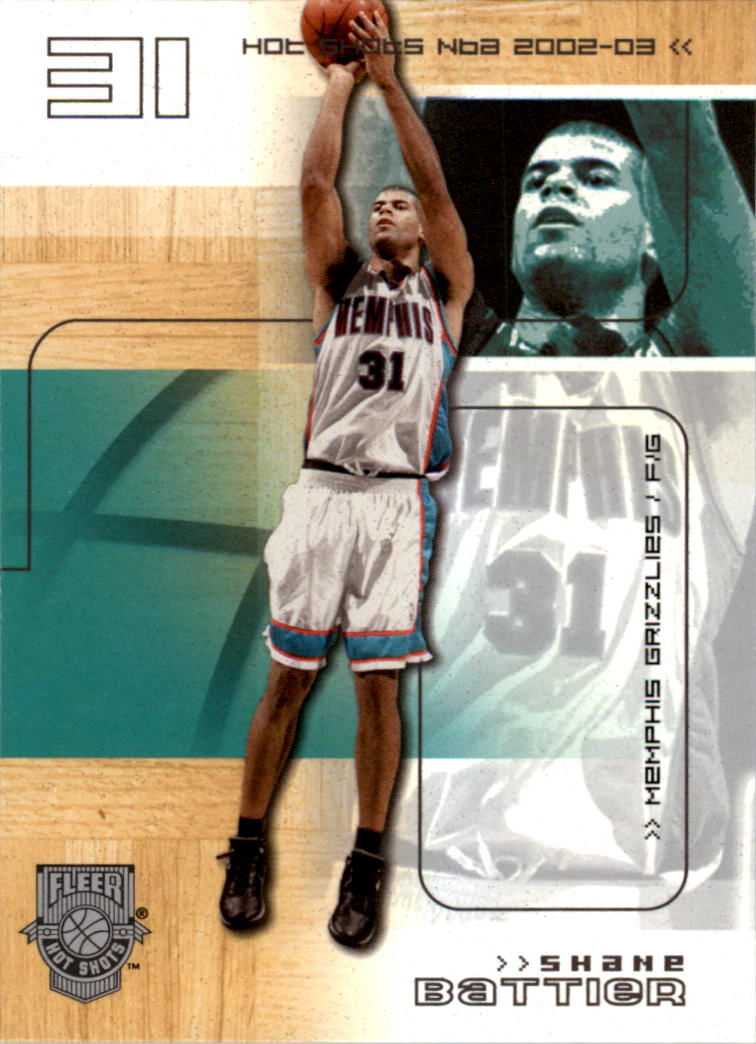 2002-03 Fleer Hot Shots #62 Shane Battier