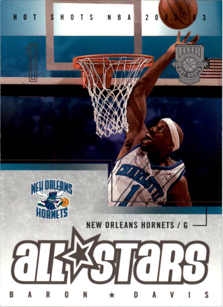 2002-03 Fleer Hot Shots #161 Baron Davis AS