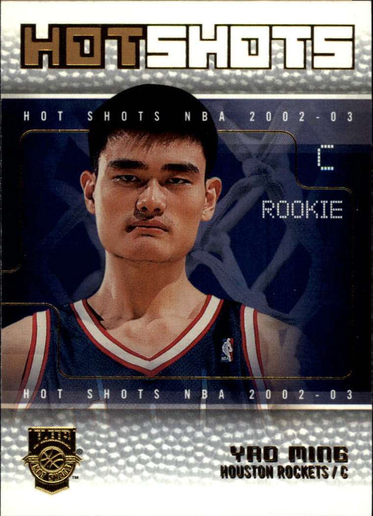 2002-03 Fleer Hot Shots Hot Shots Inserts #2 Yao Ming