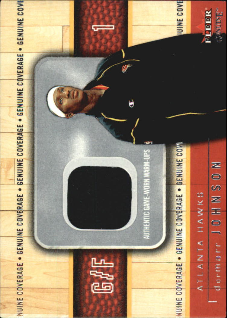 2002-03 Fleer Genuine Coverage #9 DerMarr Johnson