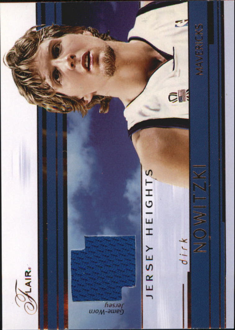 2002-03 Flair Jersey Heights #JHDN Dirk Nowitzki