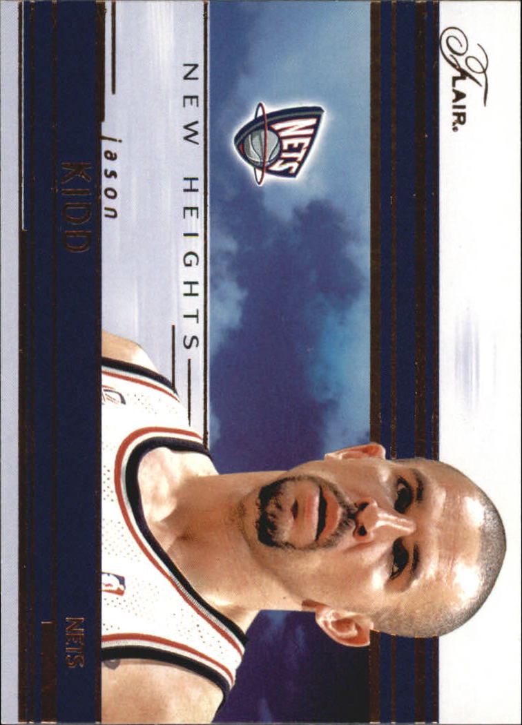 2002-03 Flair New Heights #3 Jason Kidd