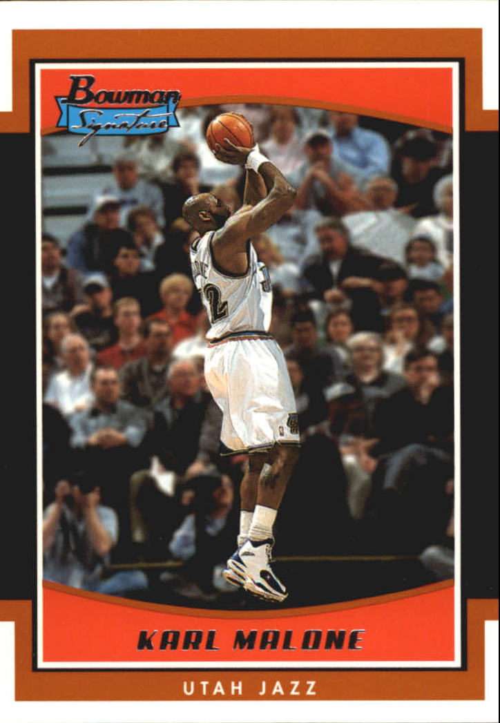2002-03 Bowman Signature Edition #SEKM Karl Malone