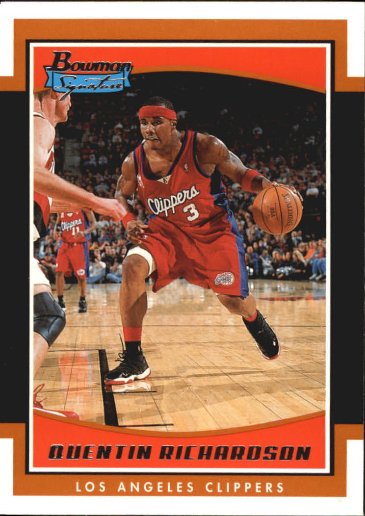 2002-03 Bowman Signature Edition #SEQR Quentin Richardson