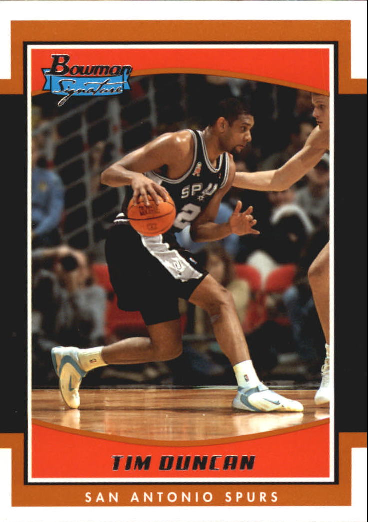 2002-03 Bowman Signature Edition #SETD Tim Duncan