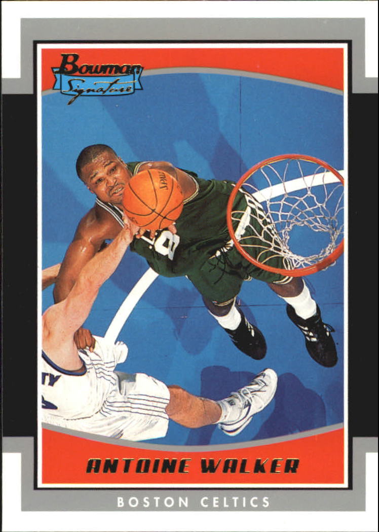 2002-03 Bowman Signature Edition Parallel #SEAW Antoine Walker