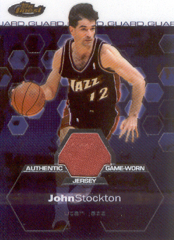 2002-03 Finest #143 John Stockton JSY