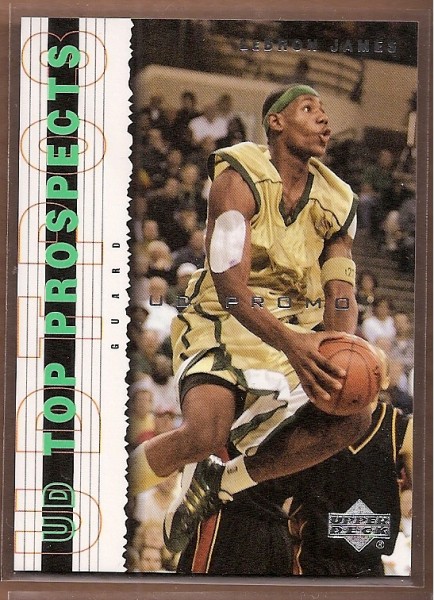 2003 Upper Deck Top Prospects LeBron James Promos #P1 LeBron James
