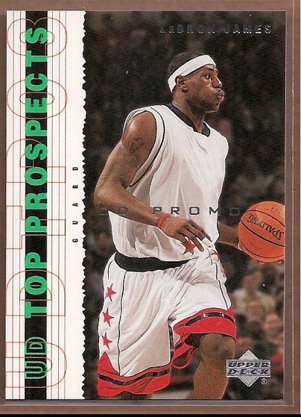 2003 Upper Deck Top Prospects LeBron James Promos #P2 LeBron James