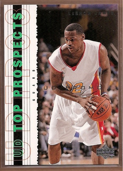 2003 Upper Deck Top Prospects LeBron James Promos #P3 LeBron James