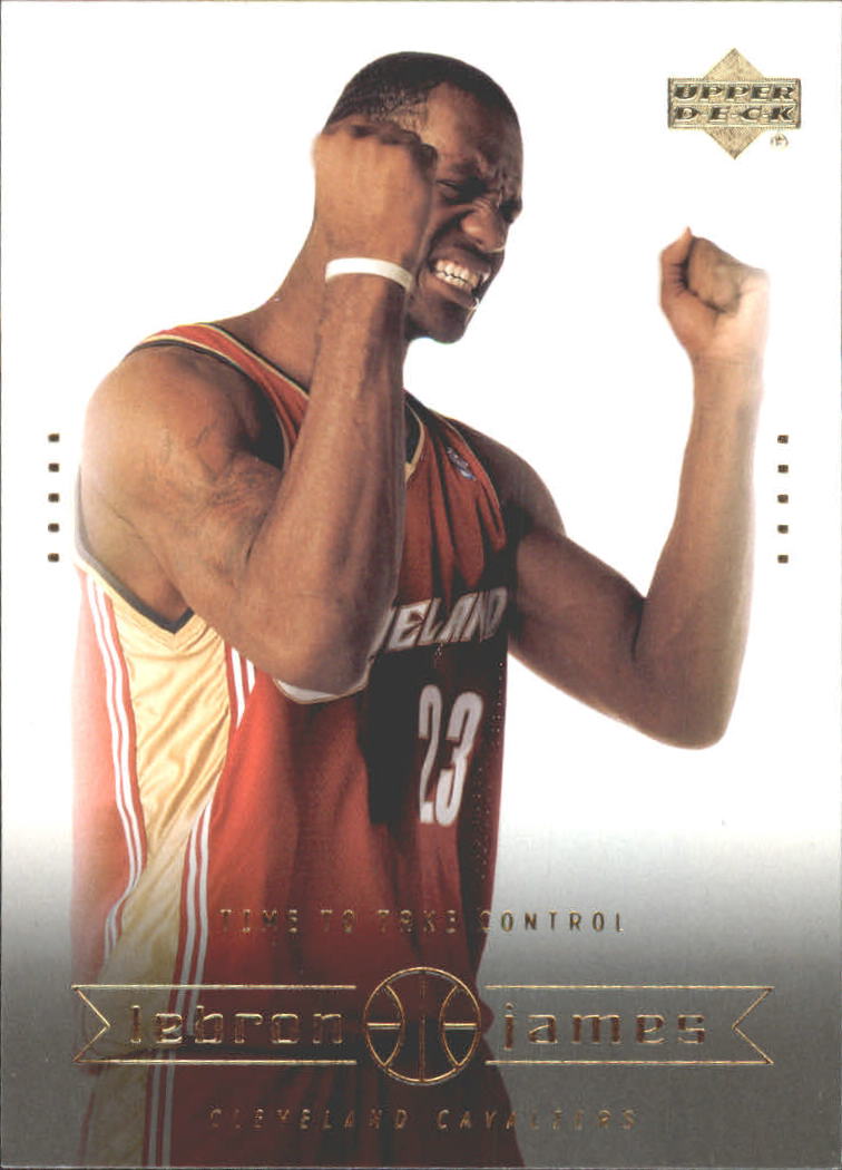 2003 Upper Deck LeBron James Box Set #19 LeBron James/Time to Take Control