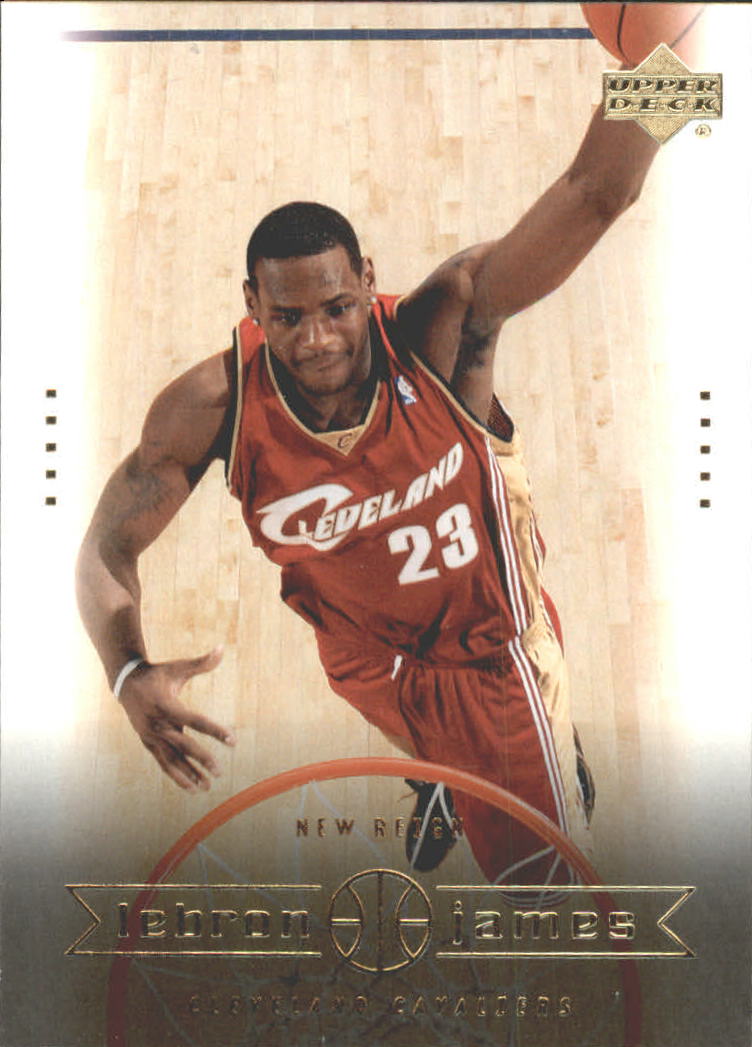 2003 Upper Deck LeBron James Box Set #28 LeBron James/New Reign