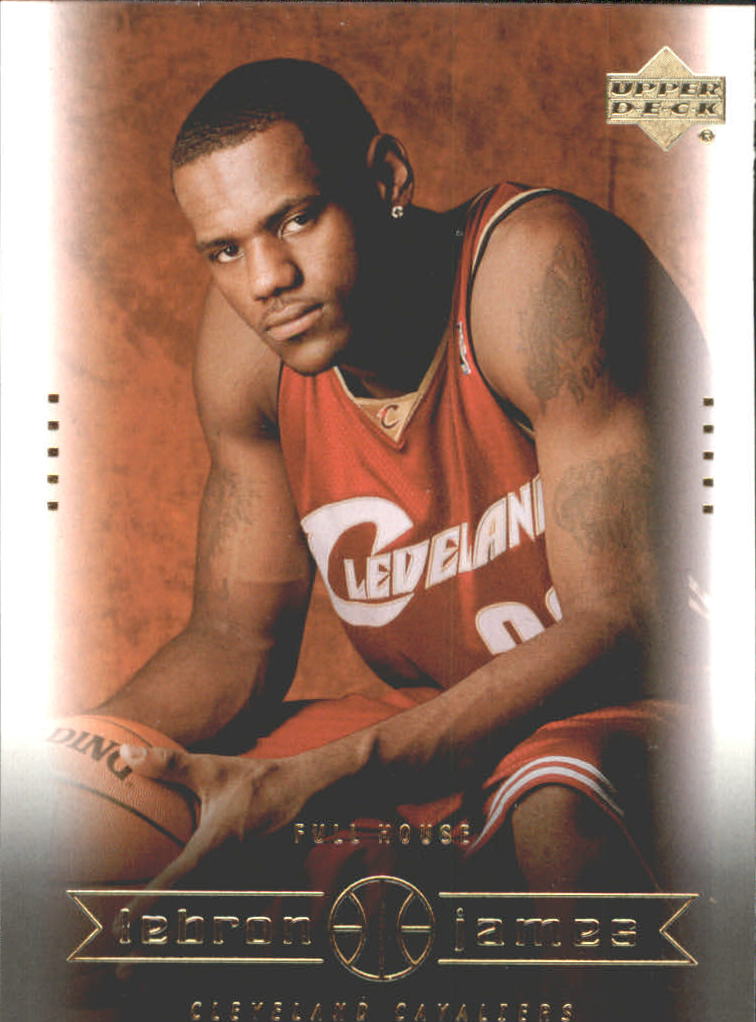 2003 Upper Deck LeBron James Box Set #29 LeBron James/Full House