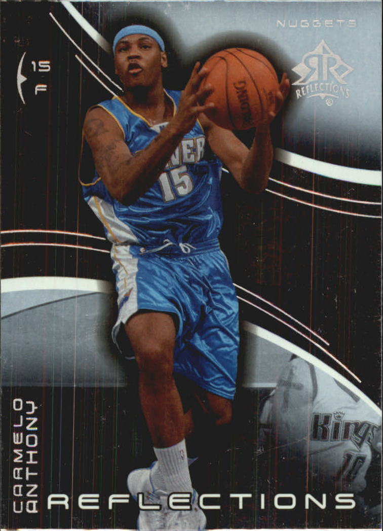 2003-04 Upper Deck Triple Dimensions Reflections #17 Carmelo Anthony