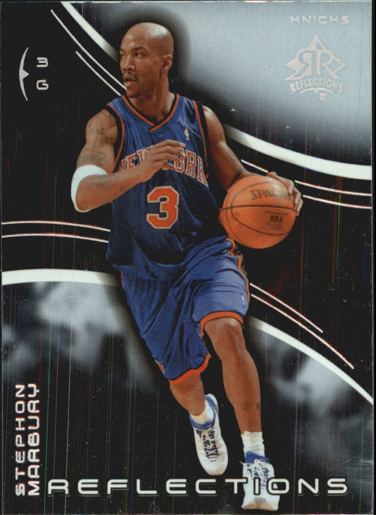 2003-04 Upper Deck Triple Dimensions Reflections #55 Stephon Marbury