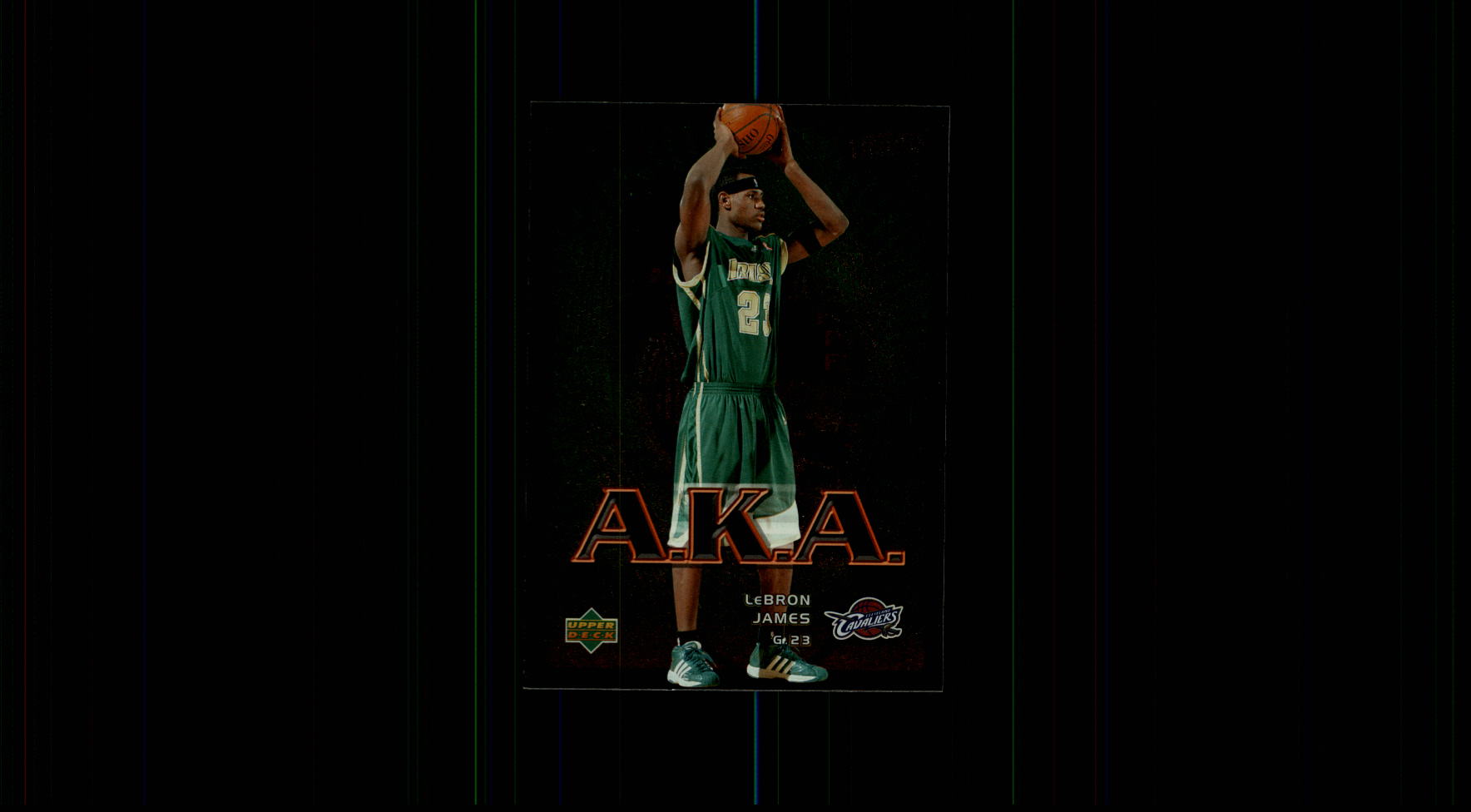 2003-04 Upper Deck Victory #206 Lebron James AKA