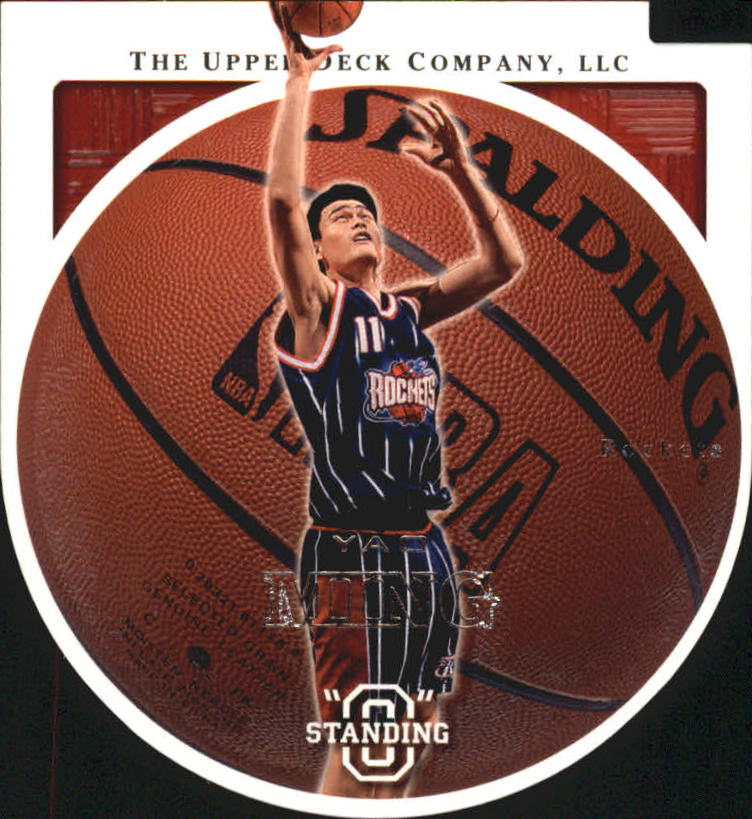 2003-04 Upper Deck Standing O Die Cuts/Embossed #25 Yao Ming