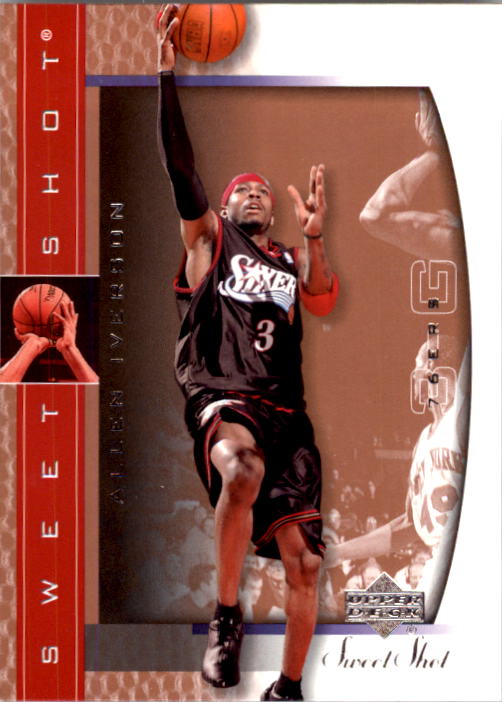 2003-04 Sweet Shot #62 Allen Iverson