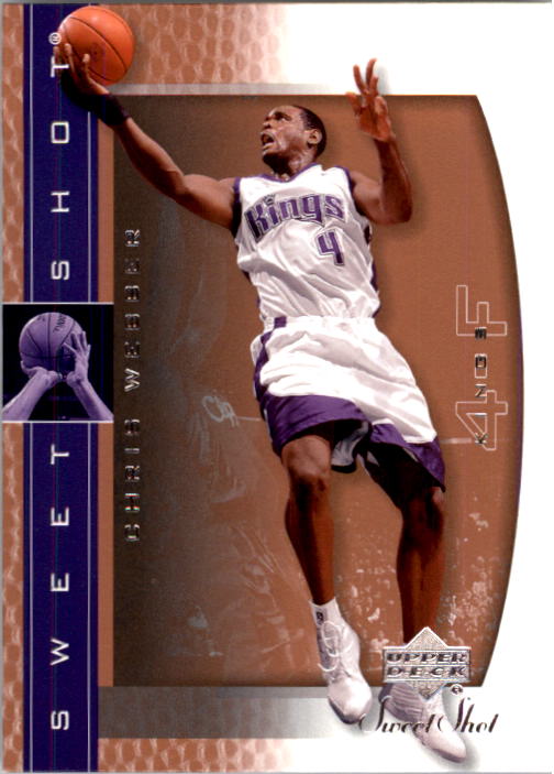 2003-04 Sweet Shot #71 Chris Webber