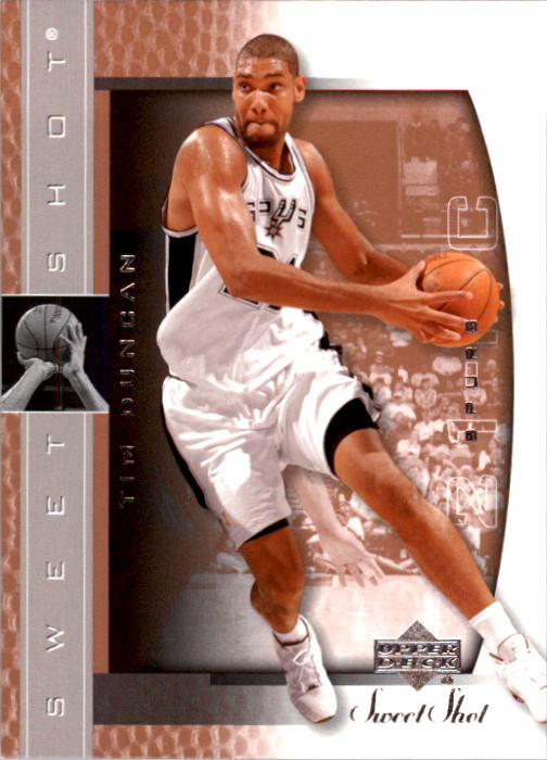 2003-04 Sweet Shot #75 Tim Duncan