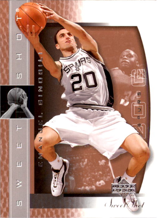 2003-04 Sweet Shot #78 Manu Ginobili