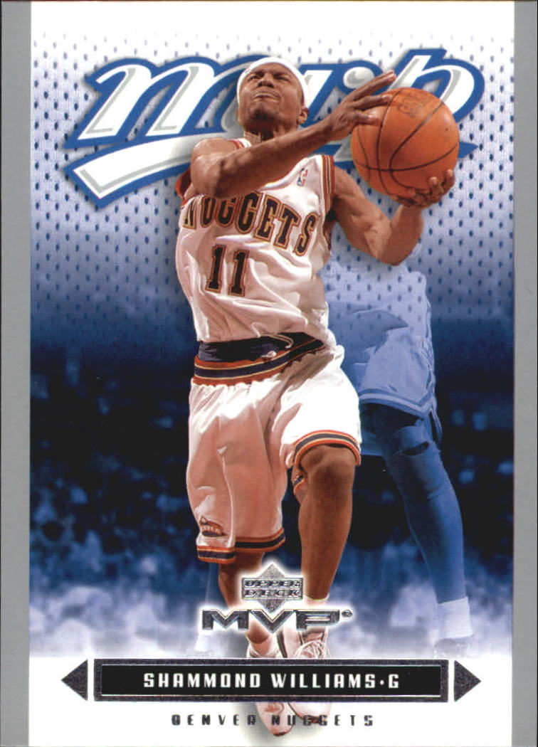 2003-04 Upper Deck MVP Silver #38 Shammond Williams