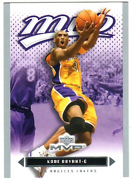 2003-04 Upper Deck MVP Silver #72 Kobe Bryant