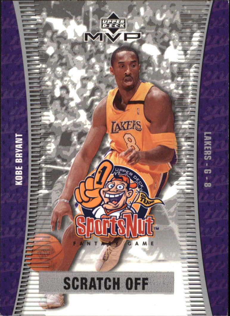 2003-04 Upper Deck MVP Sportsnut Fantasy #SN34 Kobe Bryant