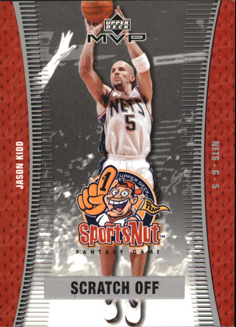 2003-04 Upper Deck MVP Sportsnut Fantasy #SN47 Jason Kidd
