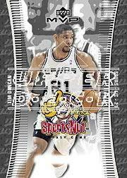 2003-04 Upper Deck MVP Sportsnut Fantasy #SN71 Tim Duncan