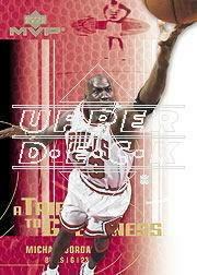 2003-04 Upper Deck MVP Tribute to Greatness #MJ1 Michael Jordan