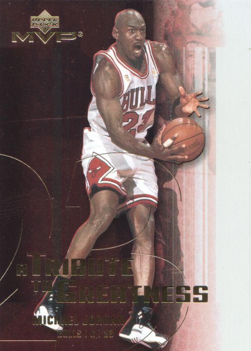 2003-04 Upper Deck MVP Tribute to Greatness #MJ3 Michael Jordan