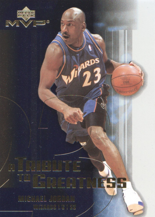 2003-04 Upper Deck MVP Tribute to Greatness #MJ6 Michael Jordan