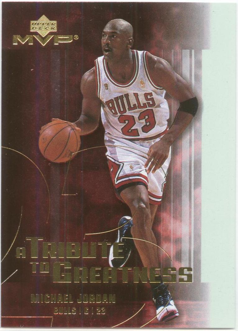 2003-04 Upper Deck MVP Tribute to Greatness #MJ7 Michael Jordan