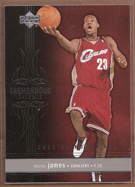 2003-04 Upper Deck Honor Roll Tremendous Talents #TT7 LeBron James