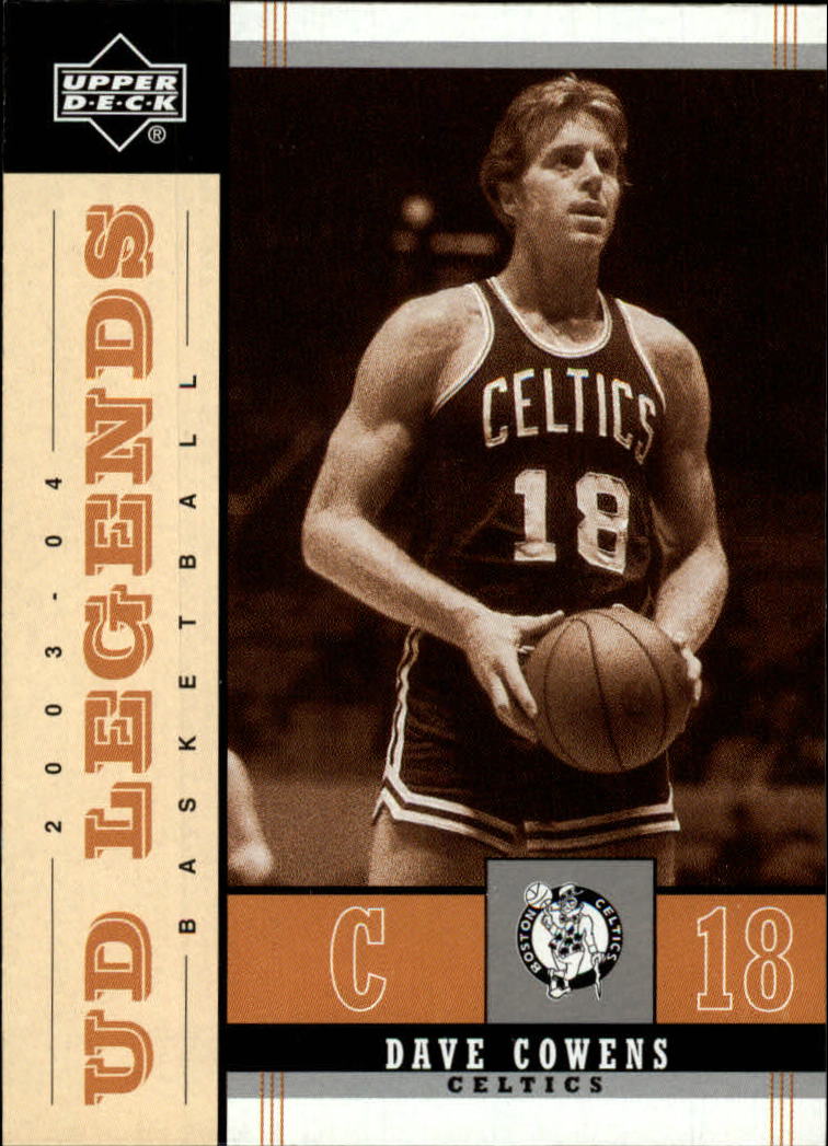 2003-04 Upper Deck Legends Throwback #9 Dave Cowens