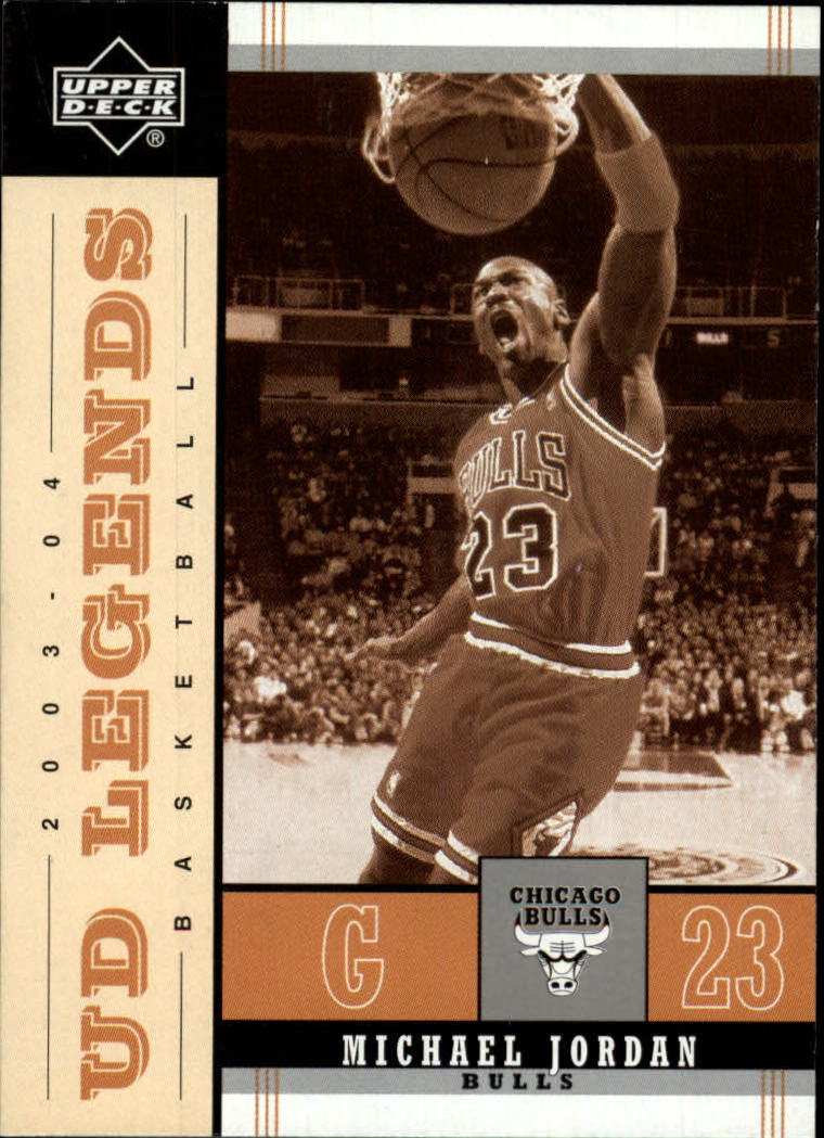2003-04 Upper Deck Legends Throwback #14 Michael Jordan