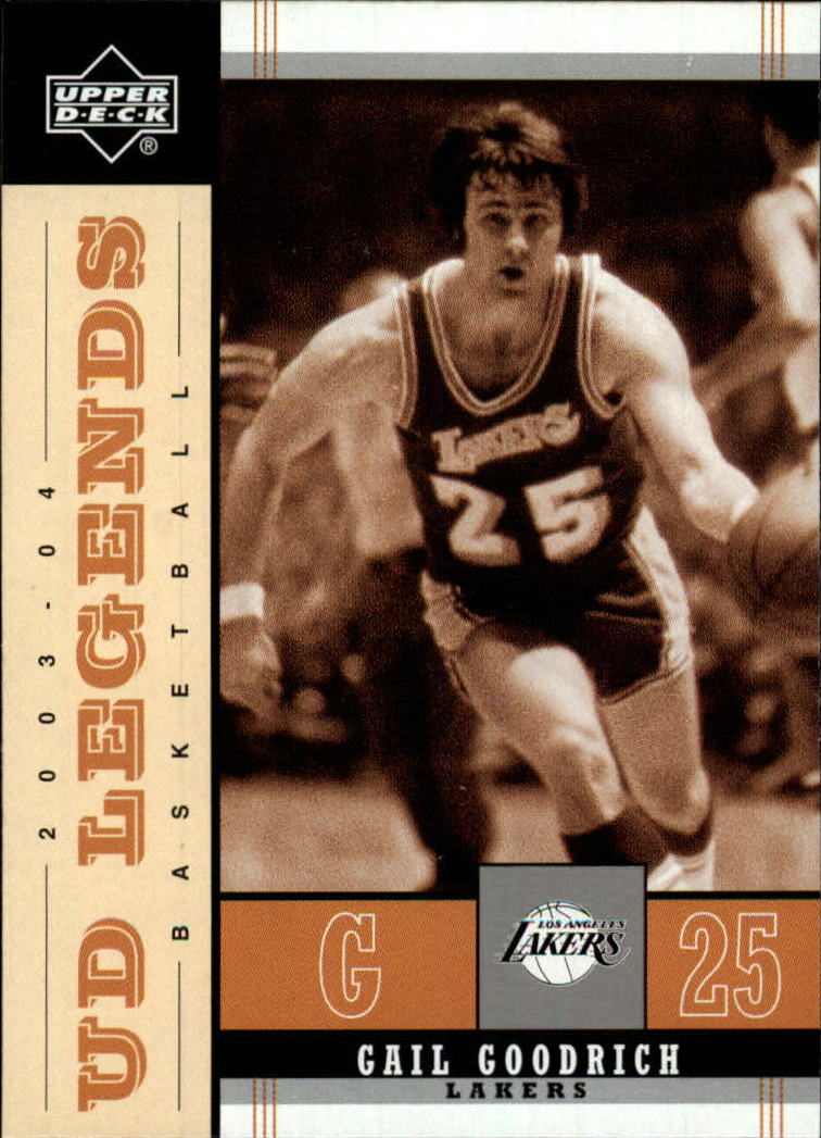 2003-04 Upper Deck Legends Throwback #34 Gail Goodrich