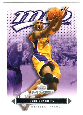 2003-04 Upper Deck MVP #72 Kobe Bryant