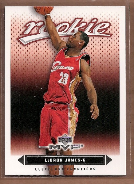 2003-04 Upper Deck MVP #201 LeBron James RC